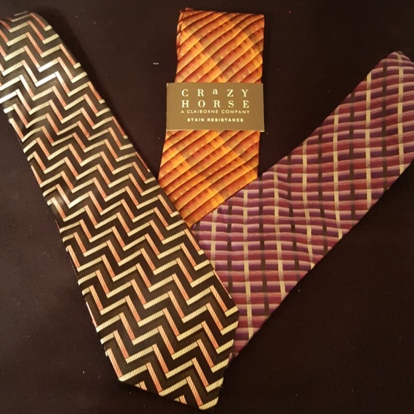 Crazy Horse/ Pierre Cardin Other - SOLD--3 Men Neck Ties--SOLD